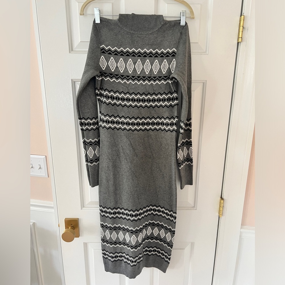 Express Turtleneck Sweater Dress, S